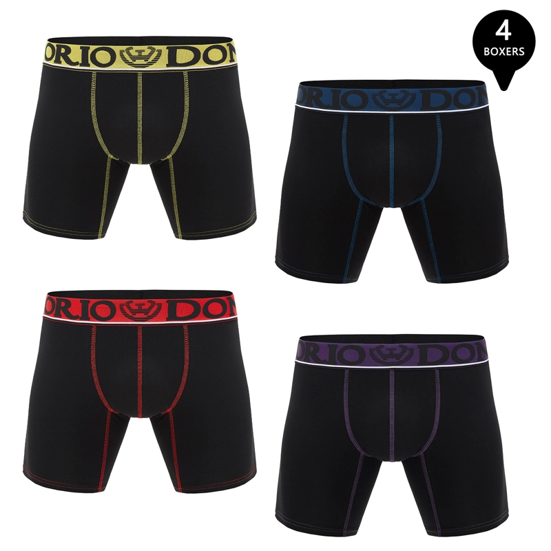 PACK DE 4 BOXER MEDIO ALGODÓN HOMBRE - 1