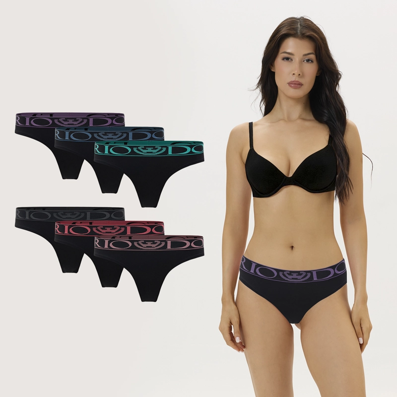PACK DE 6 CALZONES COLALESS ALGODON MUJER - 1