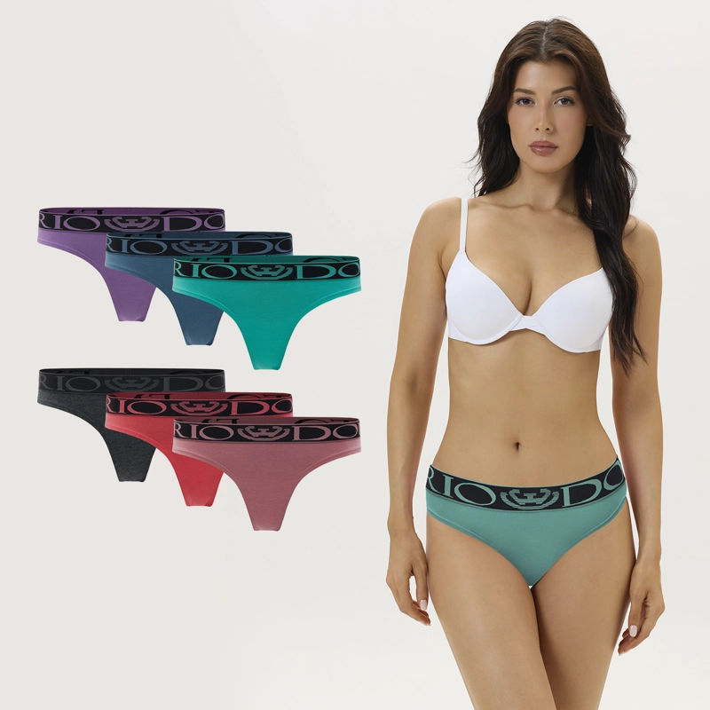 PACK DE 6 CALZONES COLALESS ALGODON MUJER - 1