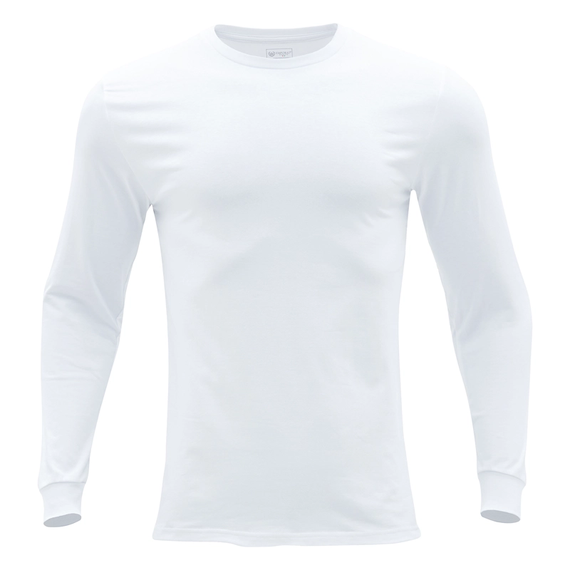 PACK DE 2 CAMISETAS MANGA LARGA ALGODÓN HOMBRE CON BOLSO DE REGALO - 3