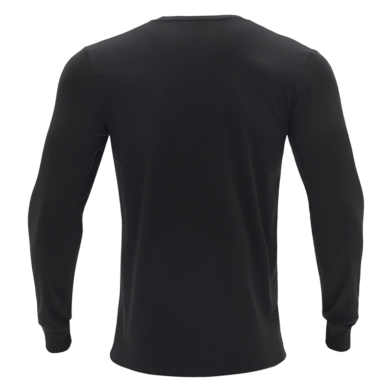 PACK DE 2 CAMISETAS MANGA LARGA ALGODÓN HOMBRE CON BOLSO DE REGALO - 4