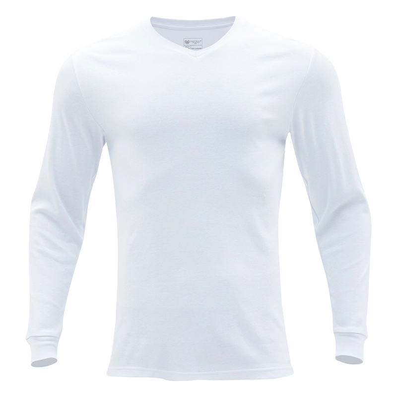 PACK DE 2 CAMISETAS MANGA LARGA ALGODÓN HOMBRE CON BOLSO DE REGALO - 3