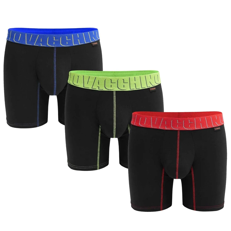 PACK DE 3 BOXER MEDIO ALGODON HOMBRE - 1