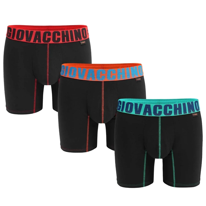 PACK DE 3 BOXER MEDIO ALGODON HOMBRE - 1