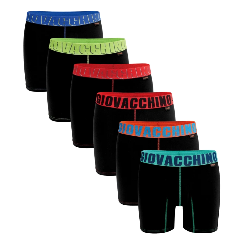 PACK DE 6 BOXER MEDIO ALGODON HOMBRE - 1