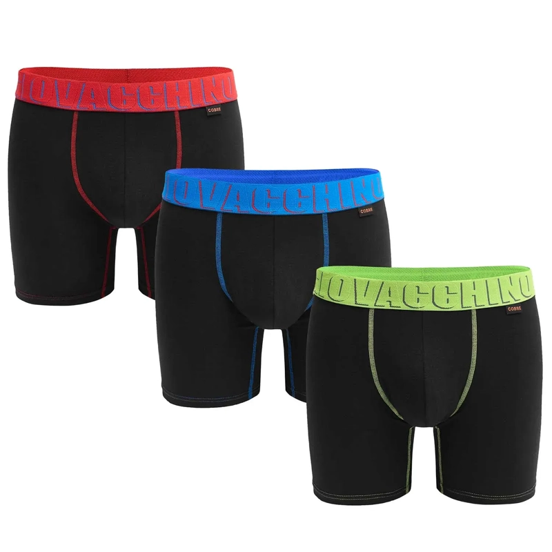PACK DE 3 BOXER MEDIO ALGODON HOMBRE - 1