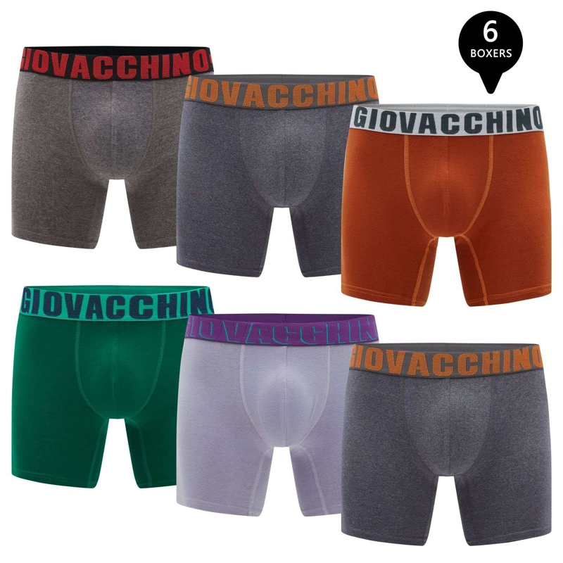 PACK DE 6 BOXER MEDIO ALGODON HOMBRE. - 1