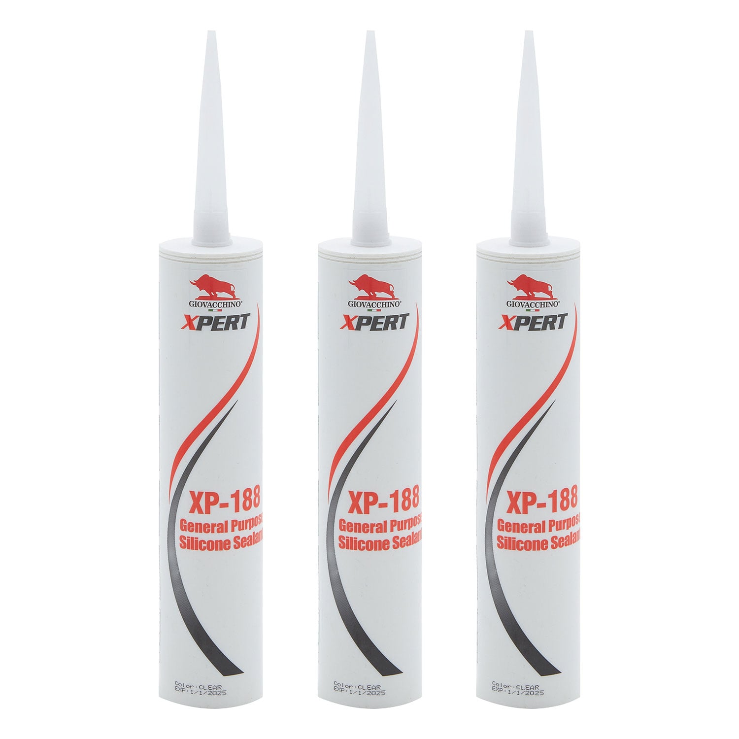 PACK DE 3 SILICONA CON FUNGICIDA NEUTRA PARA BAÑO Y COCINA 300ML - 1