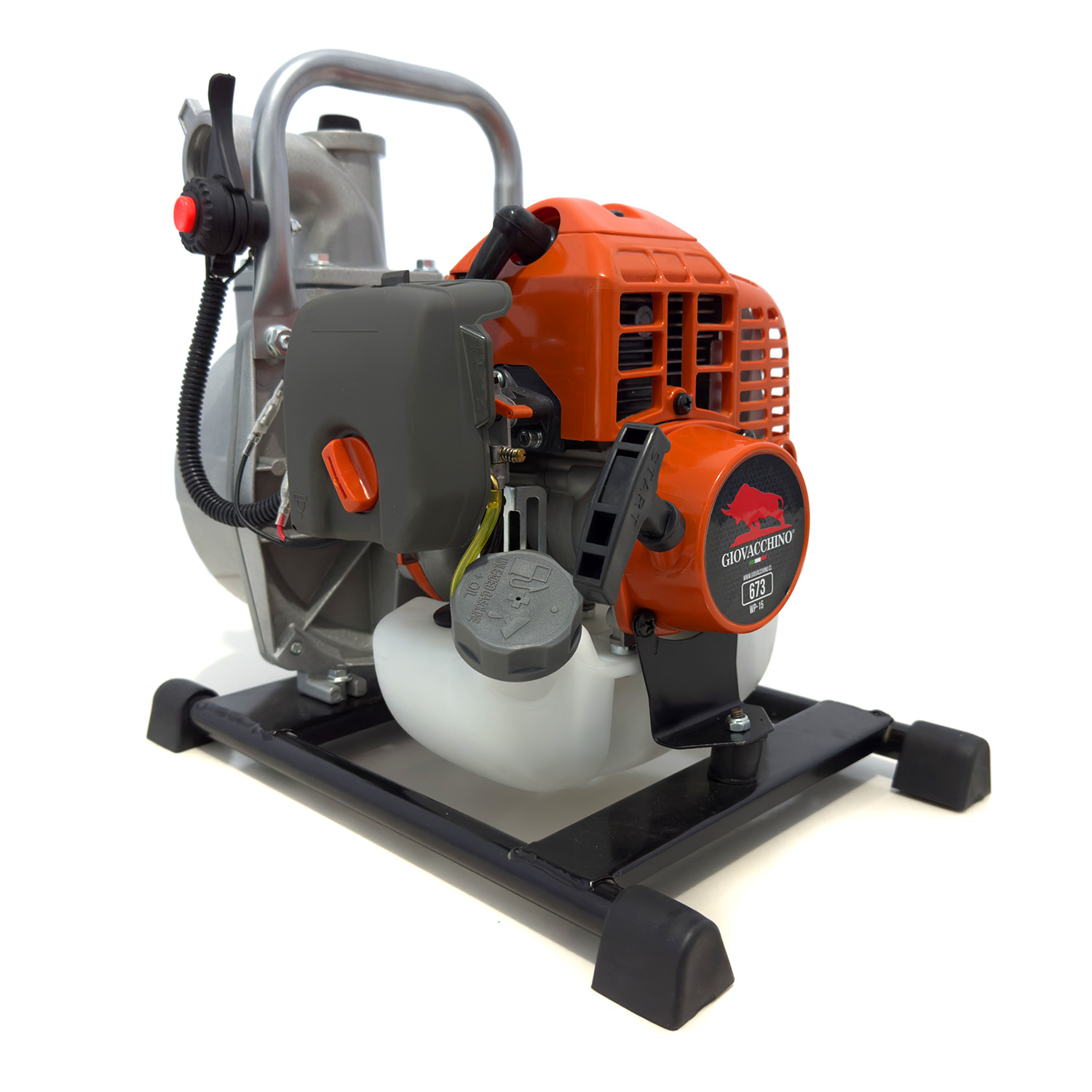 MOTOBOMBA DE AGUA A GASOLINA 1,5 PULGADAS 2HP - 3