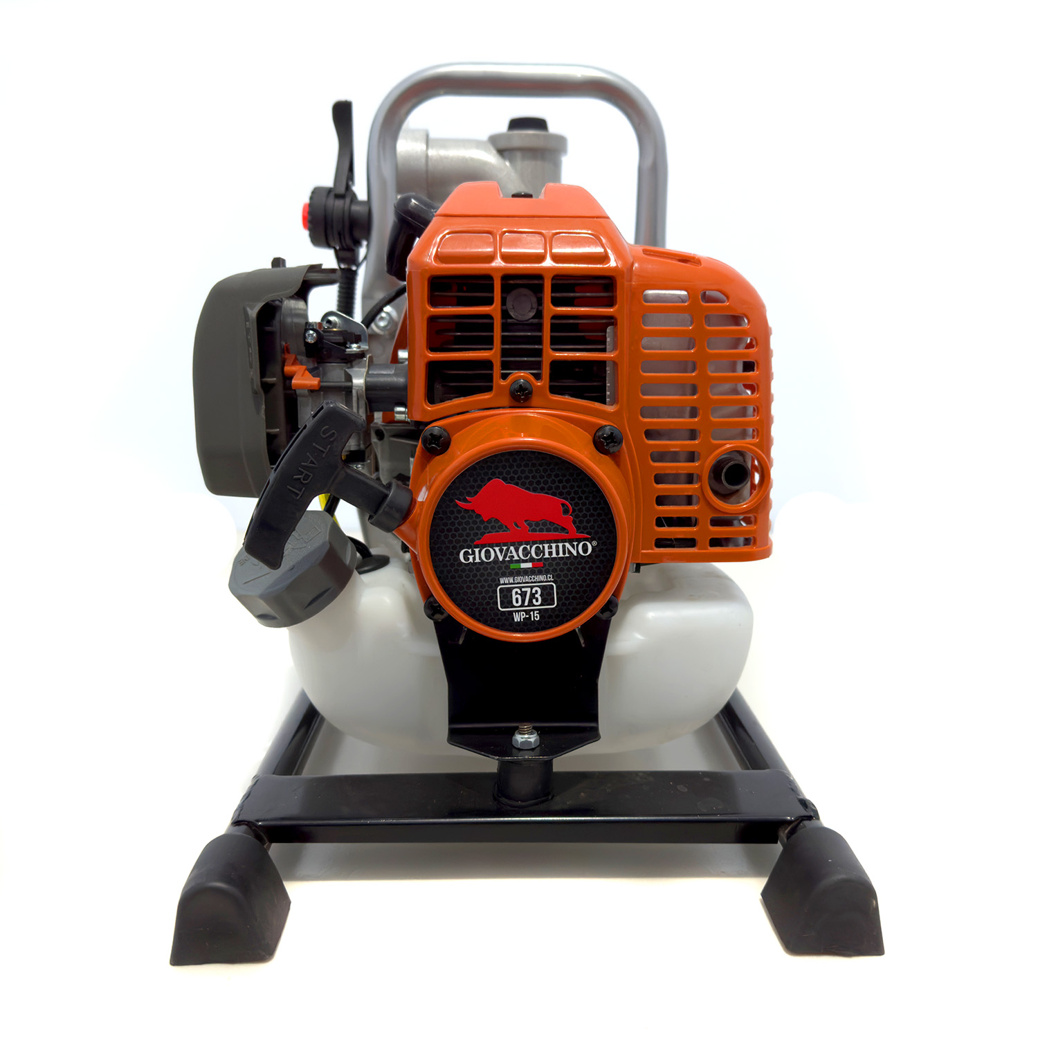 MOTOBOMBA DE AGUA A GASOLINA 1,5 PULGADAS 2HP - 4