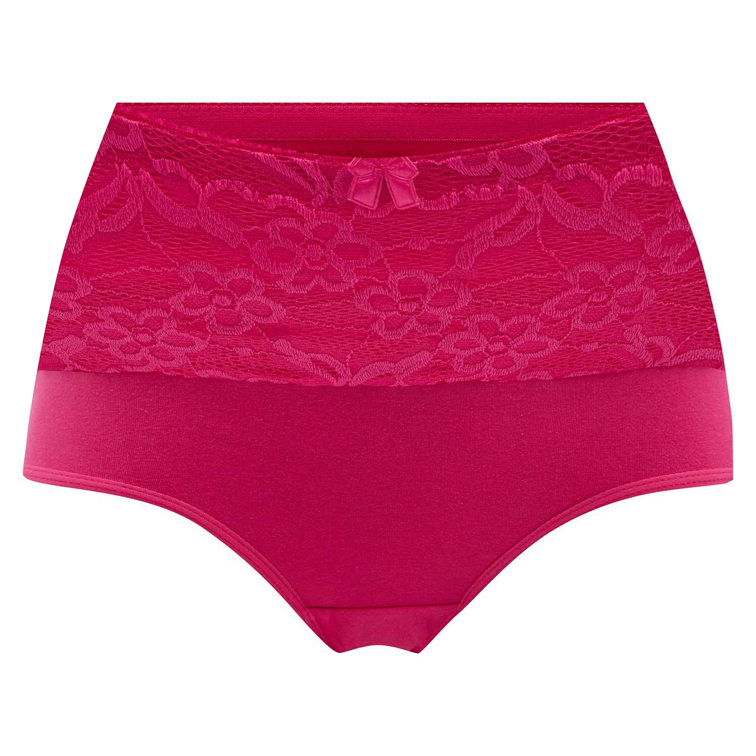 PACK DE 6 CALZON TIRO ALTO MUJER GIOVACCHINO G-120-P6-C2 ALGODÓN CON ENCAJE - 3