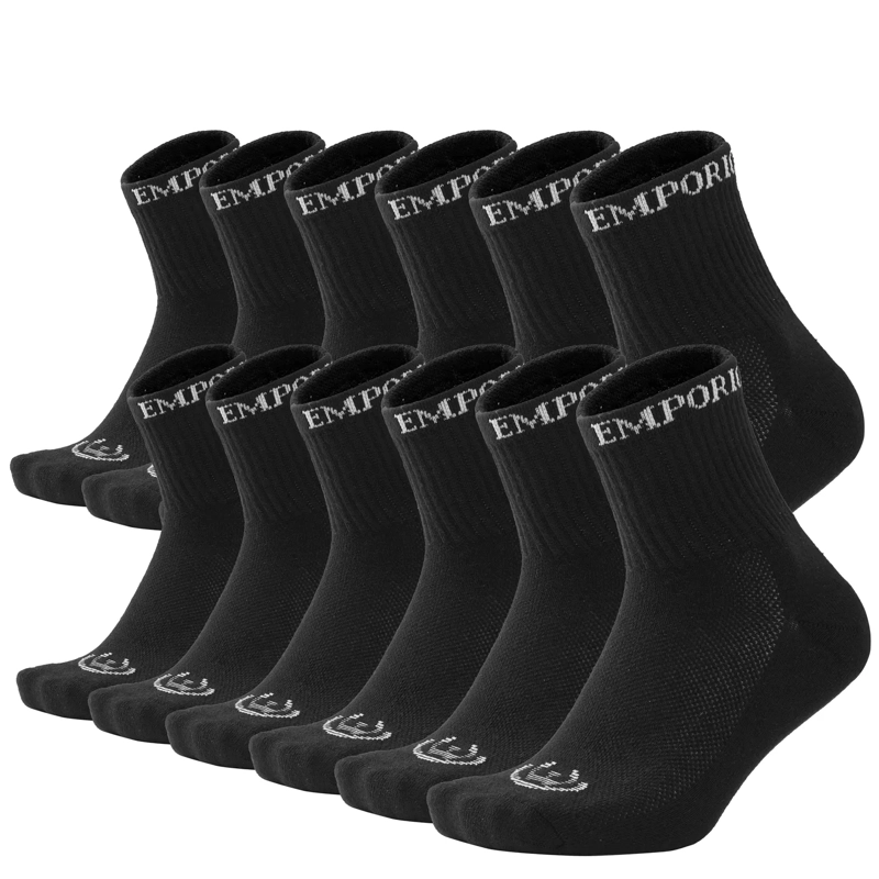 PACK DE 12 CALCETINES CORTOS DEPORTIVOS ALGODÓN UNISEX GIOVACCHINO - 1
