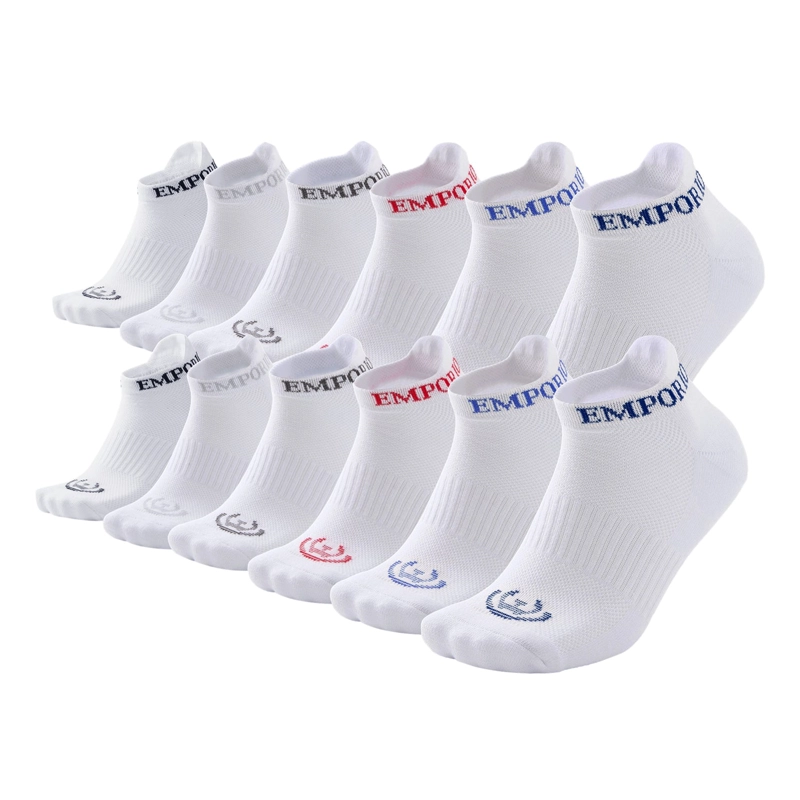 PACK DE 12 CALCETINES TOBILLEROS DEPORTIVOS ALGODÓN UNISEX GIOVACCHINO - 1