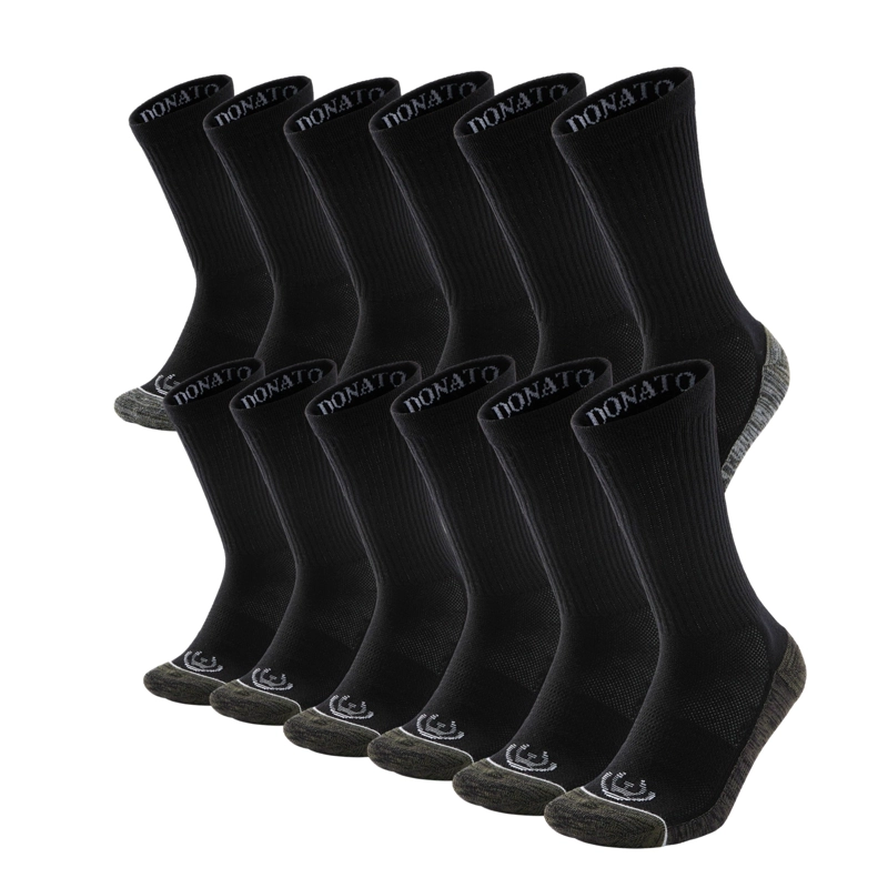 PACK DE 12 CALCETINES LARGOS DEPORTIVOS ALGODÓN COBRE HOMBRE - 1