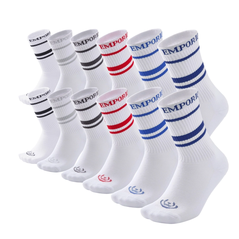 PACK DE 12 CALCETINES LARGOS DEPORTIVOS ALGODÓN UNISEX GIOVACCHINO - 1