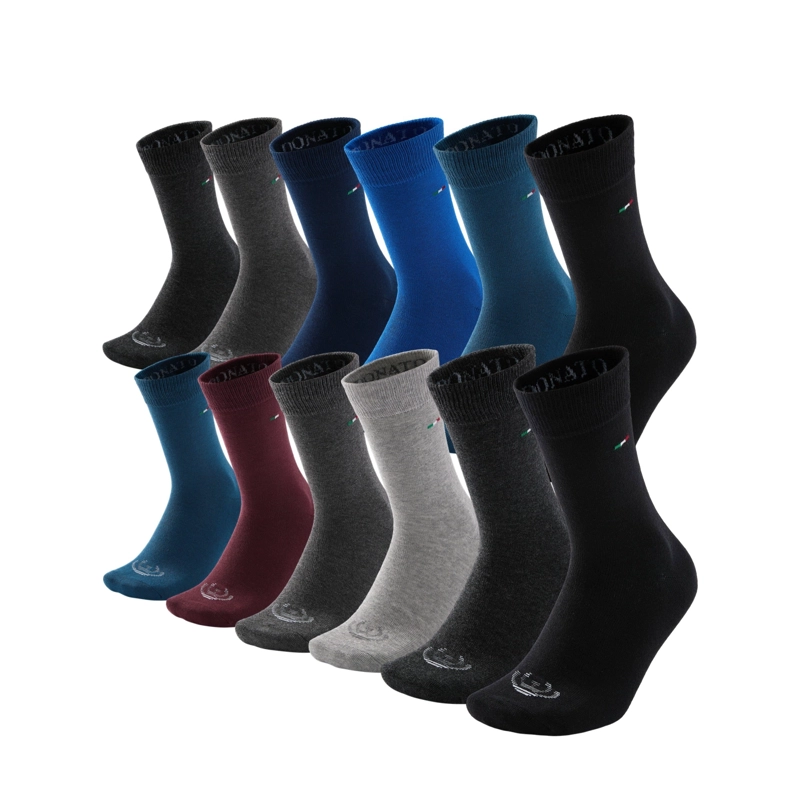 PACK DE 12 CALCETINES DE VESTIR ALGODÓN HOMBRE GIOVACCHINO - 1