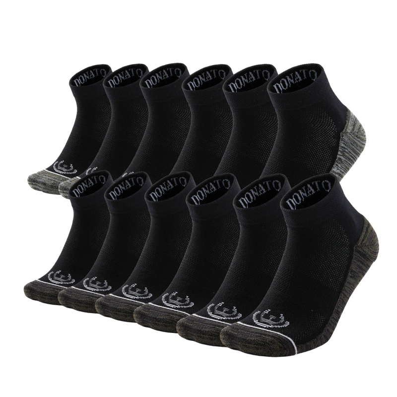 PACK DE 12 CALCETINES TOBILLEROS DEPORTIVOS ALGODÓN COBRE HOMBRE GIOVACCHINO - 1