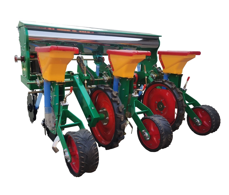 SEMBRADORA DE MAIZ POROTOS FERTILIZANTE 3 HILERAS 20A40HP TRACTOR GIOVACCHINO - 1