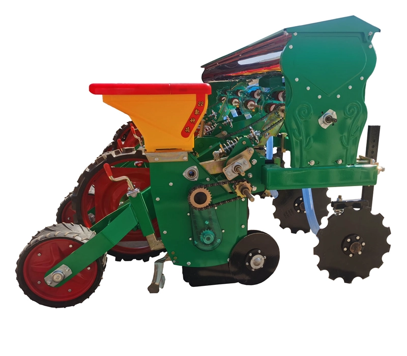 SEMBRADORA DE MAIZ POROTOS FERTILIZANTE 4 HILERAS 30A50HP TRACTOR GIOVACCHINO - 1