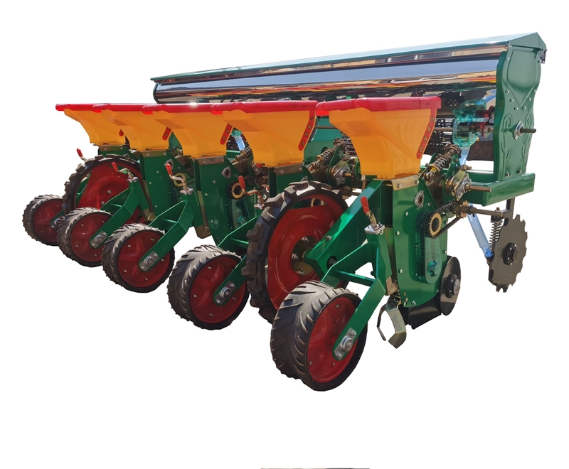 SEMBRADORA DE MAIZ POROTOS FERTILIZANTE 5 HILERAS 50A80HP TRACTOR GIOVACCHINO - 1