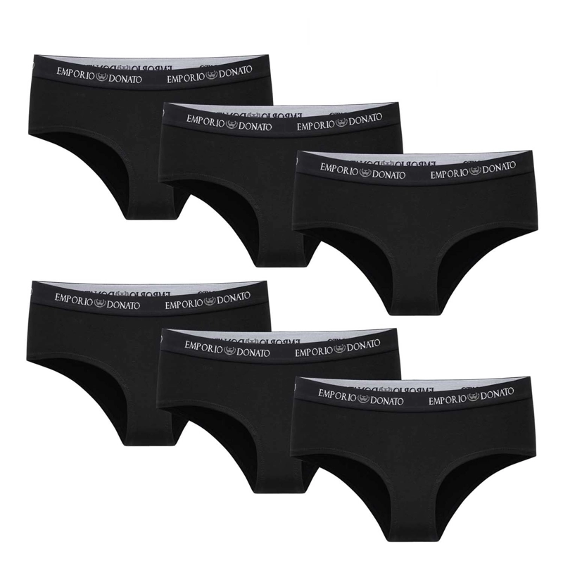 PACK DE 6 CALZONES PANTALETA ALGODON  MUJER - 1