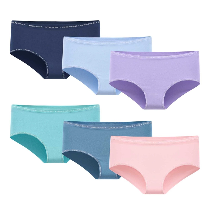 PACK DE 6 CALZONES BIKINI ALGODON MUJER - 1