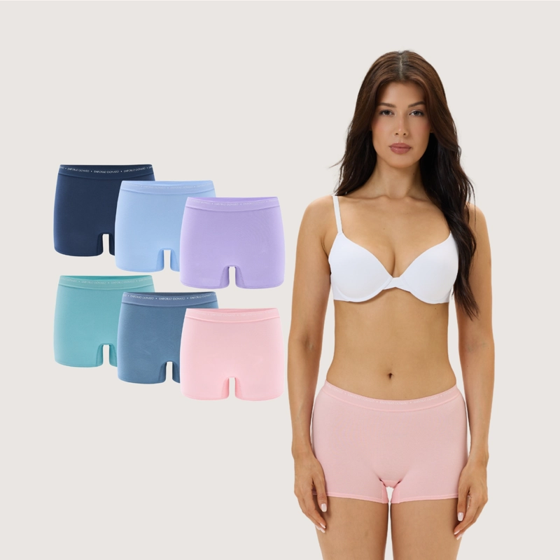 PACK DE 6 CALZONES PANTALETA ALGODON MUJER - 1