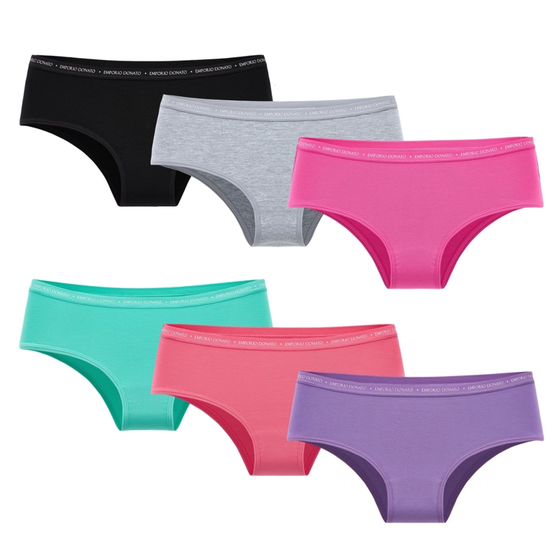 PACK DE 6 CALZONES PANTALETA ALGODON MUJER - 8