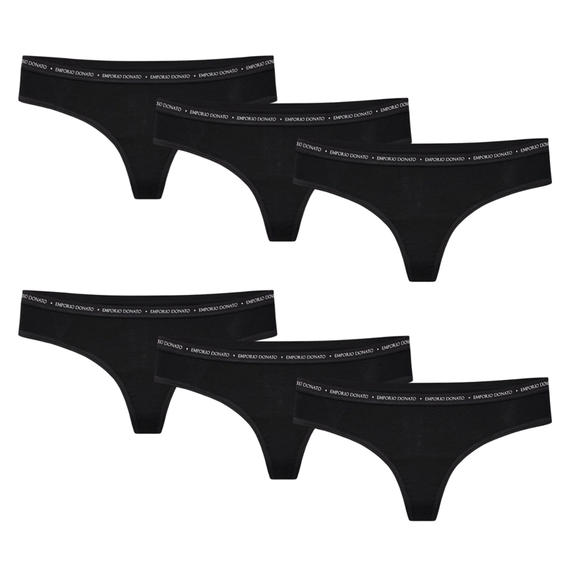 PACK DE 6 CALZONES COLALESS ALGODON MUJER - 4