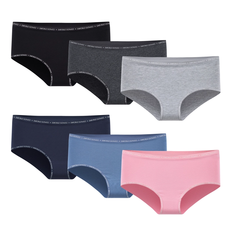 PACK DE 6 CALZONES BIKINI ALGODON MUJER - 8