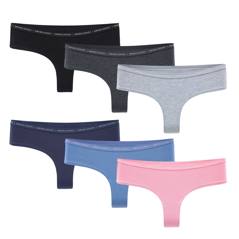 PACK DE 6 CALZONES COLALESS ALGODON -MUJER - 8