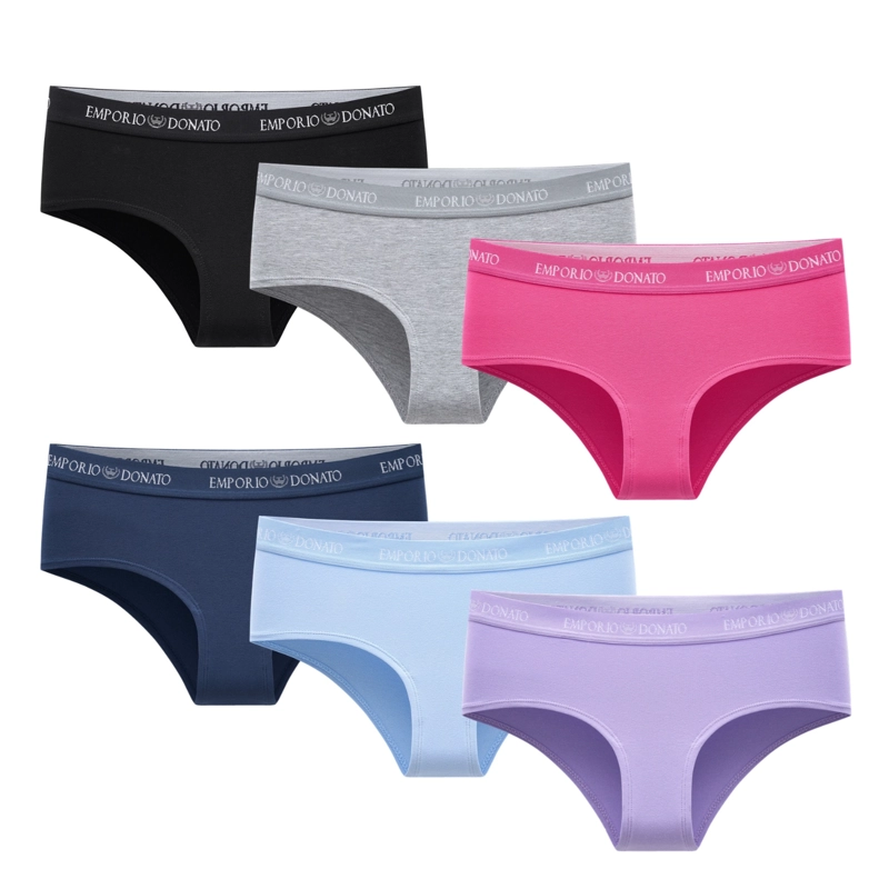 PACK DE 6 CALZONES PANTALETA ALGODON MUJER - 8