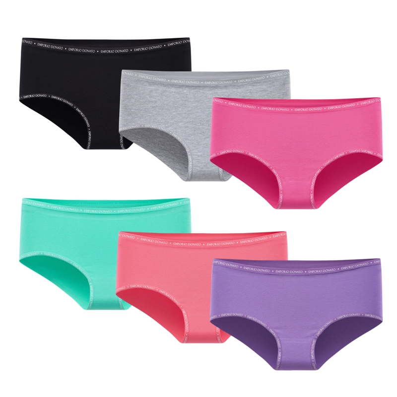 PACK DE 6 CALZONES BIKINI ALGODON MUJER - 8