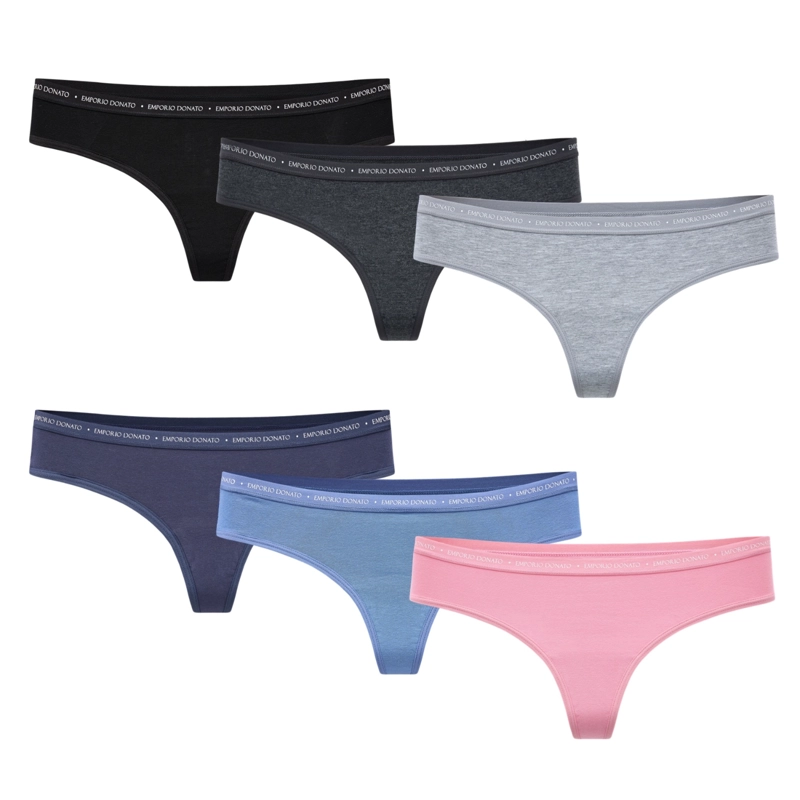 PACK DE 6 CALZONES COLALESS ALGODON MUJER - 8