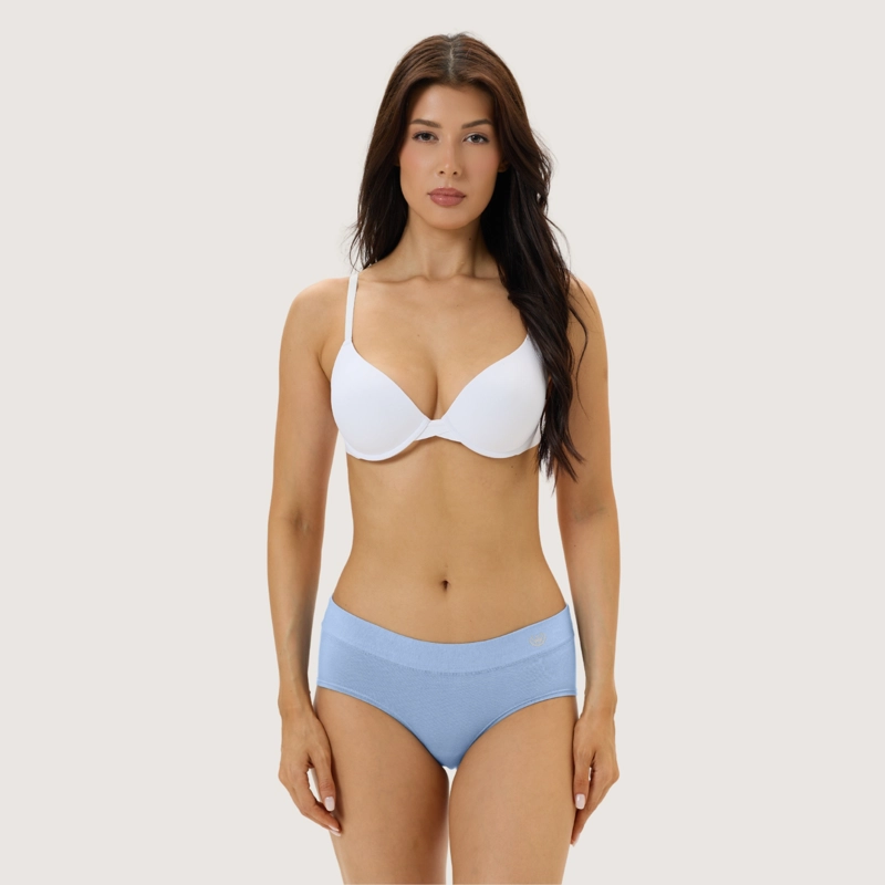 PACK DE 6 CALZONES BIKINI ALGODON MUJER - 6