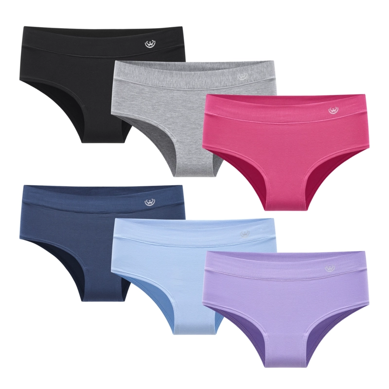 PACK DE 6 CALZONES BIKINI ALGODON MUJER - 8