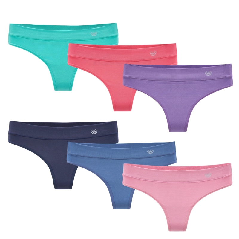 PACK DE 6 CALZONES COLALESS ALGODON MUJER - 8