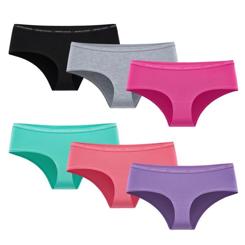 PACK DE 6 CALZONES PANTALETA ALGODON MUJER - 8