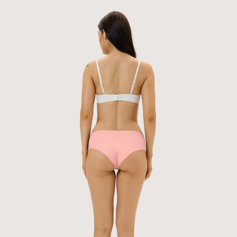 PACK DE 6 CALZONES PANTALETA MICROFIBRA CORTE LASER MUJER - 2