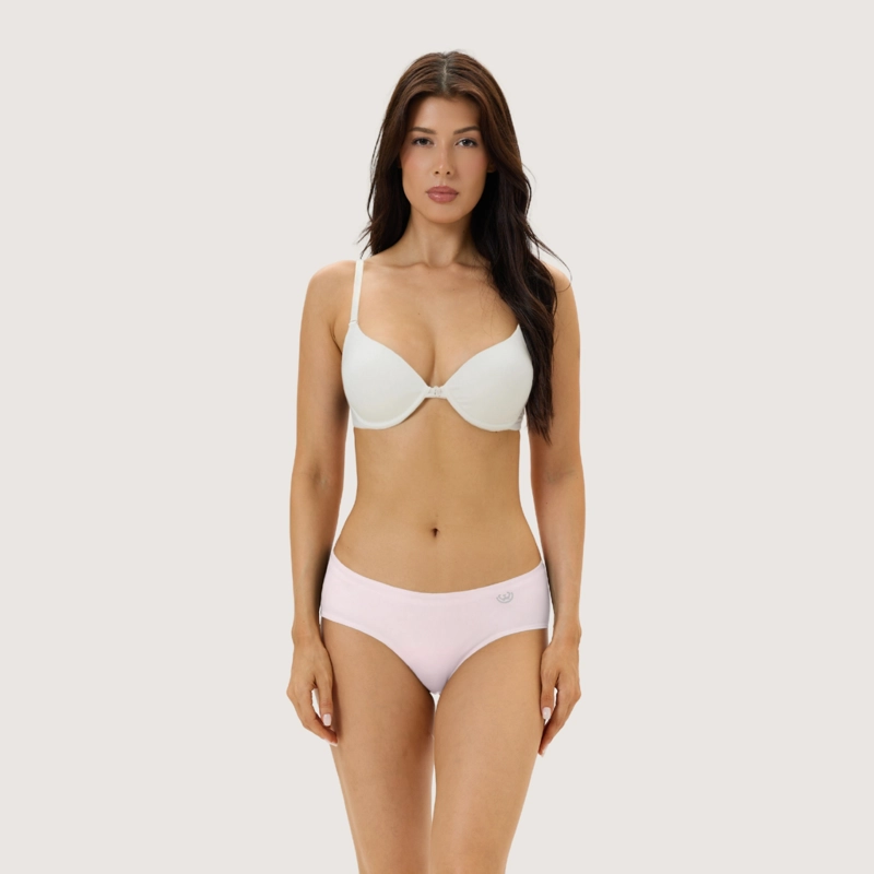 PACK DE 6 CALZONES PANTALETA MICROFIBRA CORTE LASER MUJER - 3