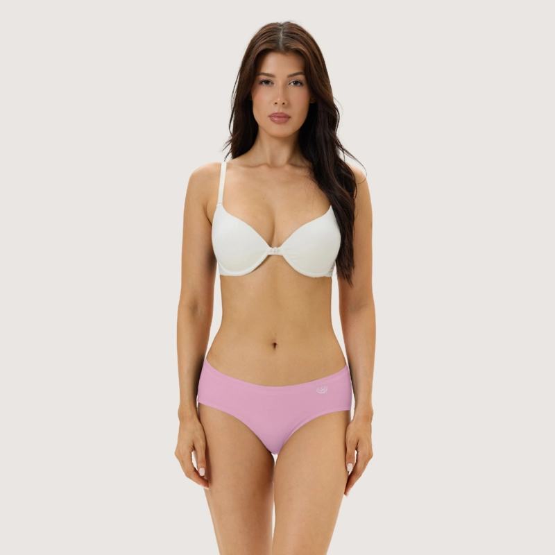 PACK DE 6 CALZONES PANTALETA MICROFIBRA CORTE LASER MUJER - 7