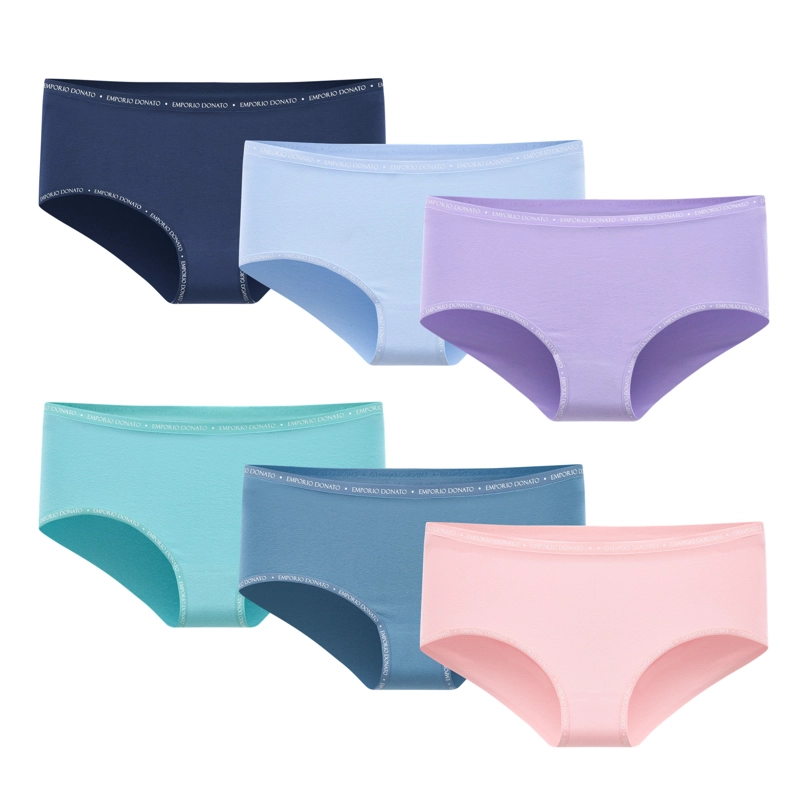 PACK DE 6 CALZONES BIKINI ALGODON MUJER - 8