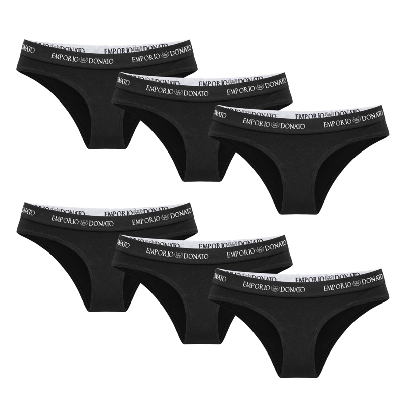 PACK DE 6 CALZONES BIKINI ALGODON MUJER - 4