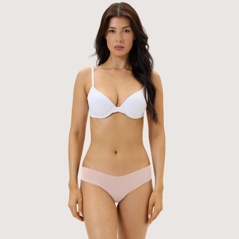 PACK DE 6 CALZONES COLALESS MICROFIBRA CORTE LASER MUJER - 6