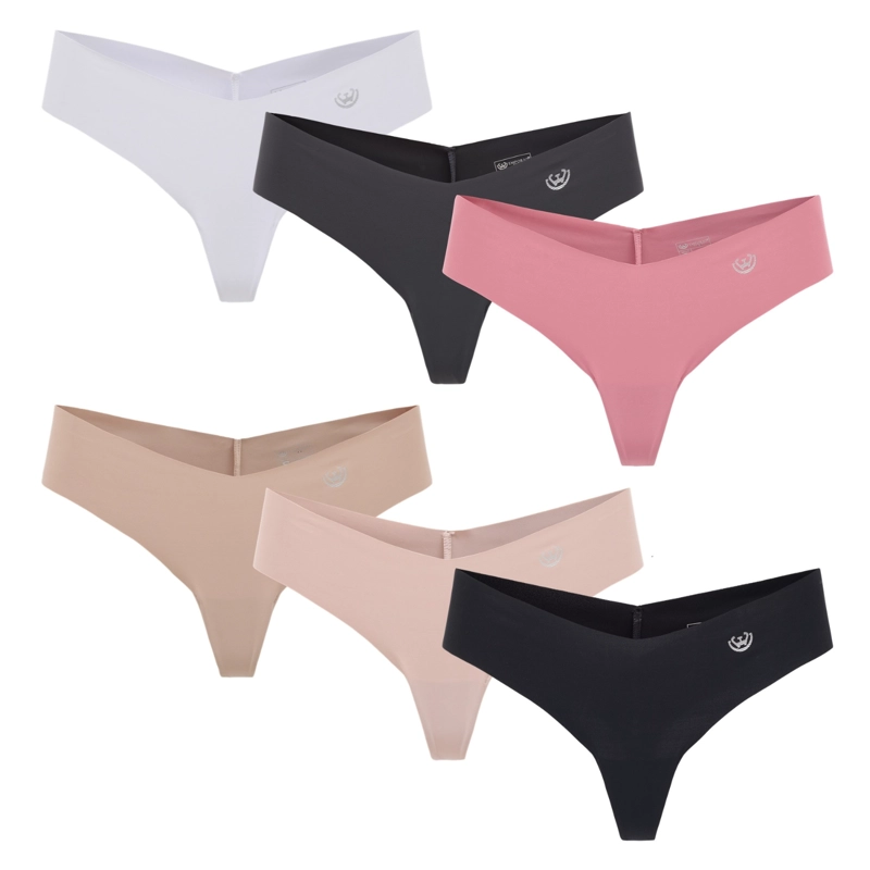 PACK DE 6 CALZONES COLALESS MICROFIBRA CORTE LASER MUJER - 8
