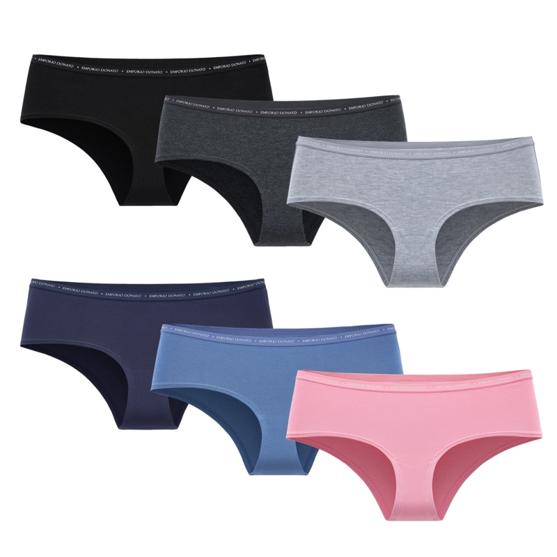 PACK DE 6 CALZONES PANTALETA ALGODON MUJER - 8