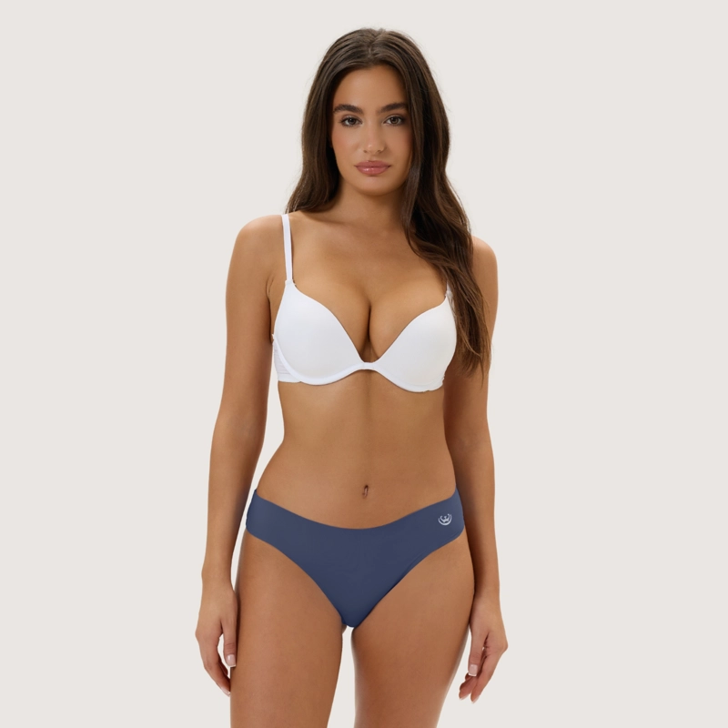 PACK DE 6 CALZONES BIKINI MICROFIBRA CORTE LASER MUJER - 3