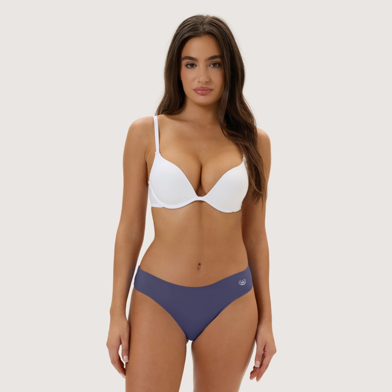 PACK DE 6 CALZONES BIKINI MICROFIBRA CORTE LASER MUJER - 4