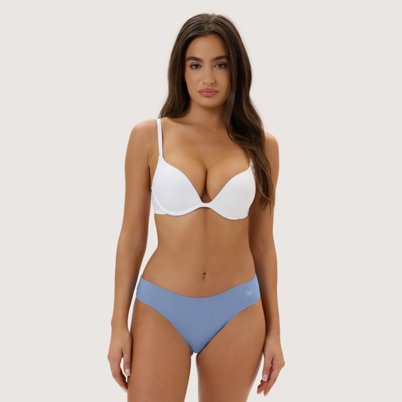 PACK DE 6 CALZONES BIKINI MICROFIBRA CORTE LASER MUJER - 5