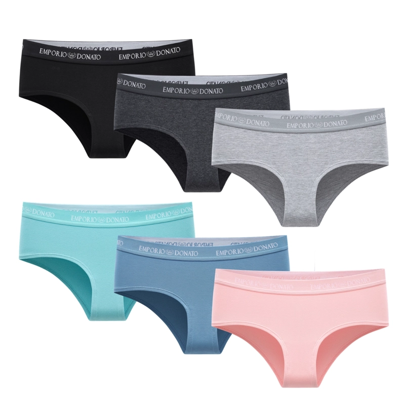 PACK DE 6 CALZONES PANTALETA ALGODON MUJER - 8